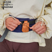 Brújula pirata con funda piel auténtica (3.5 cm.)