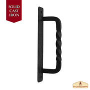 Tirador hierro puerta de castillo medieval (16,2 cm.)