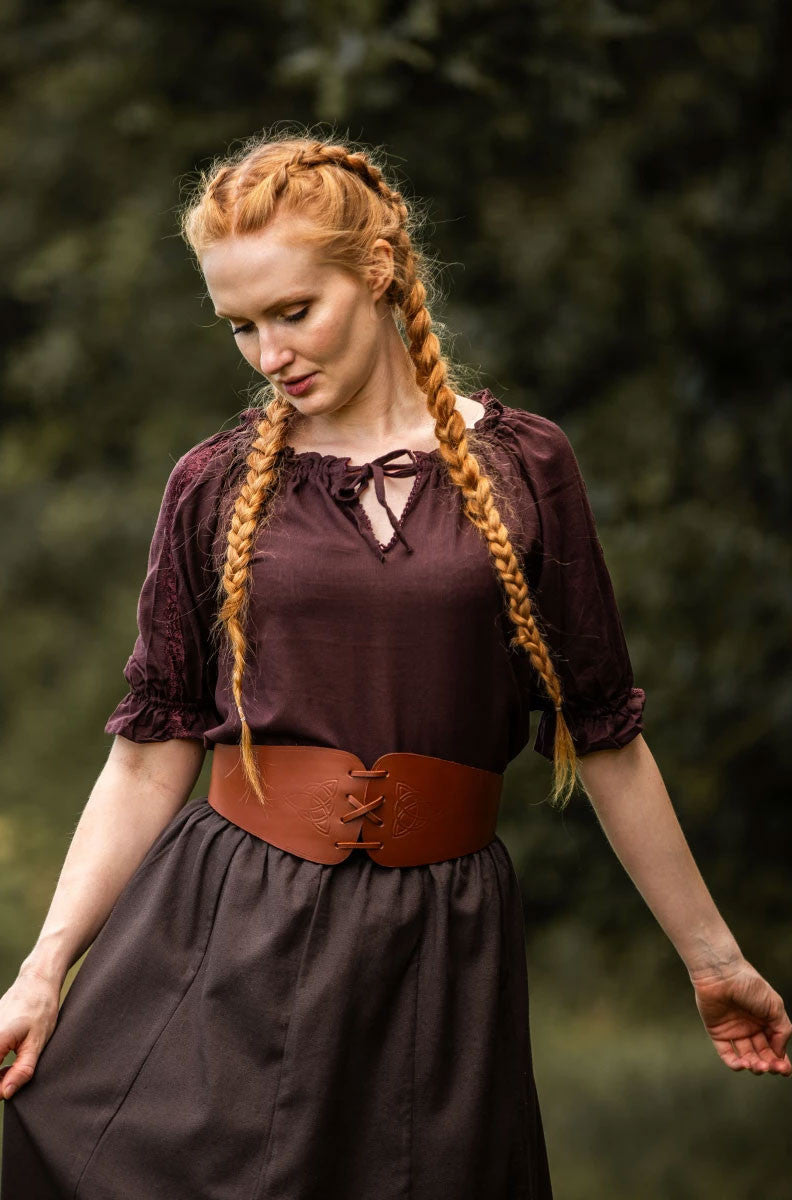 Blusa medieval lazos
