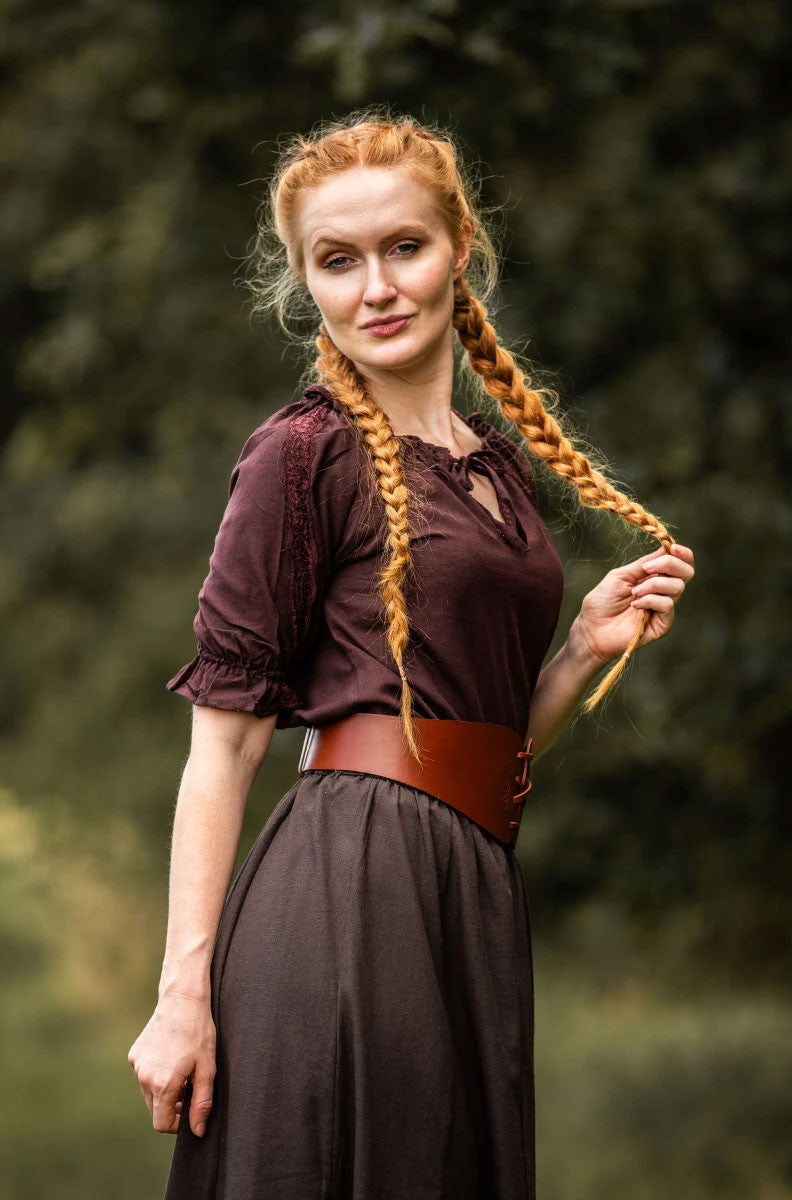 Blusa medieval lazos