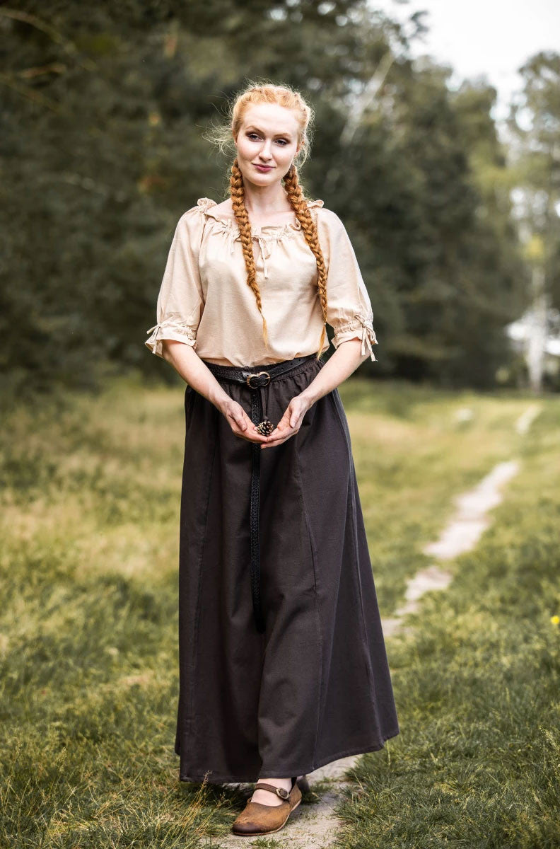 Blusa medieval lazos