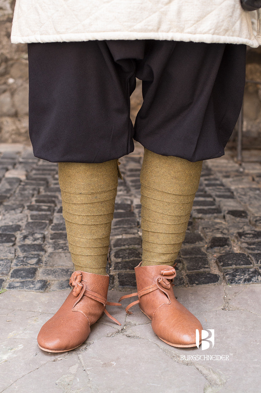 Pantalones vikingos modelo Rus Kyivan, negro