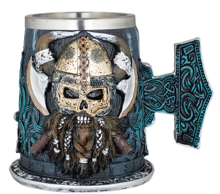 Taza de los guerreros vikingos (14 cm.)