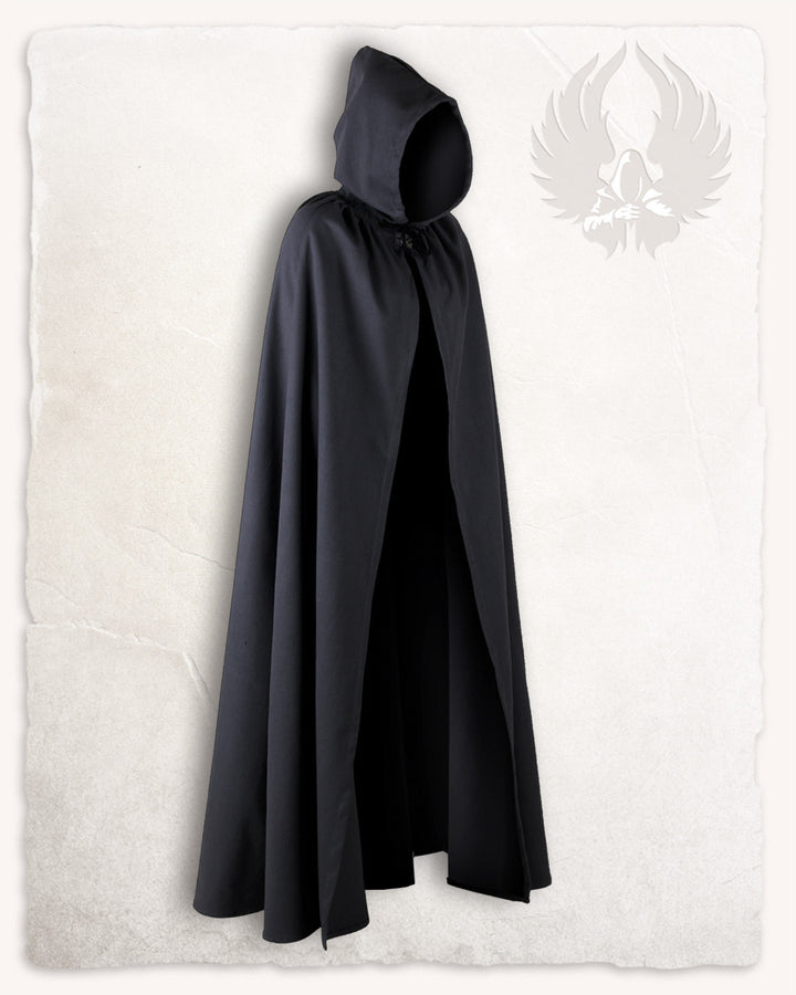 Capa medieval larga de algodón, Aaron