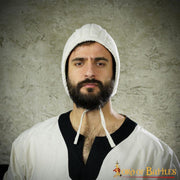 Gorro de Armar medieval acolchado, varios colores