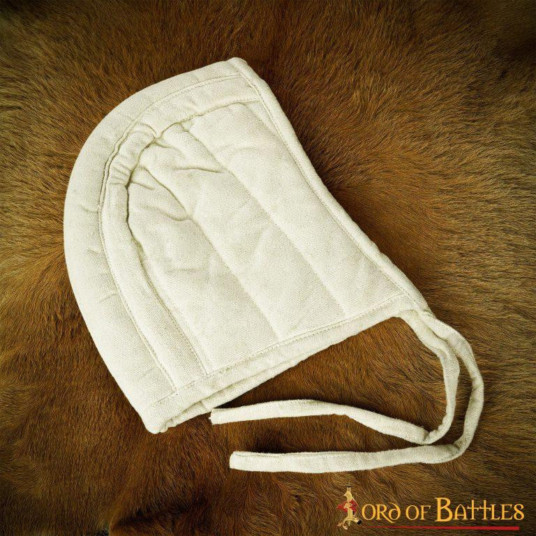 Gorro de Armar medieval acolchado, varios colores