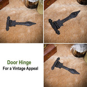 Bisagra puerta vintage hierro rústico