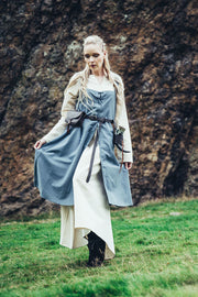 Sobrevesta vikinga modelo Inca, color azul