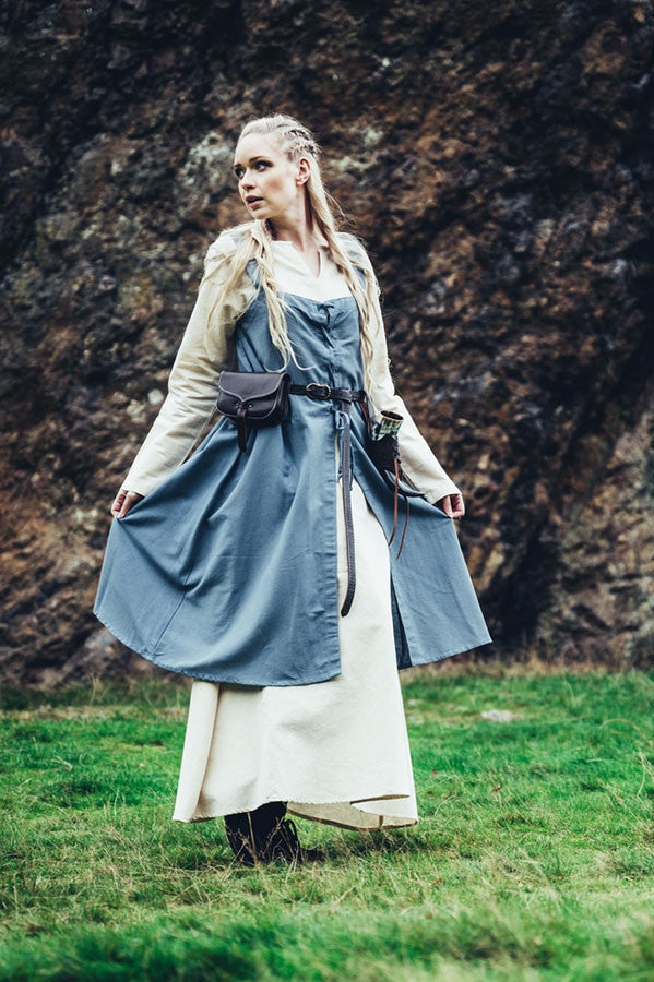 Sobrevesta vikinga modelo Inca, color azul