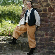 Chaleco medieval corto en algodón