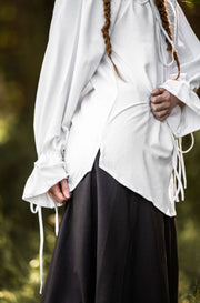 Blusa medieval Morgan blanca