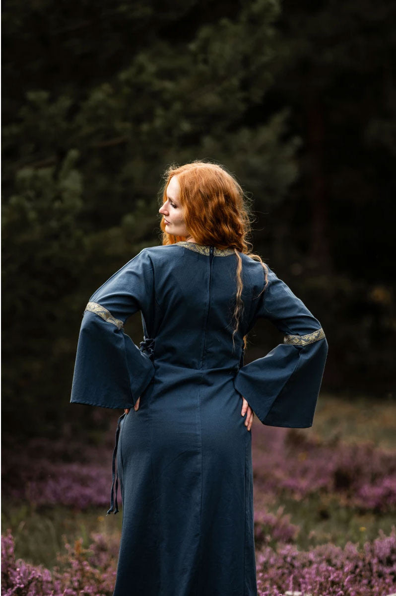 Vestido medieval mujer Azul
