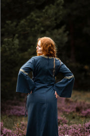 Vestido medieval mujer Azul