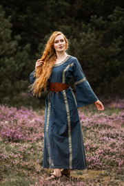Vestido medieval mujer Azul