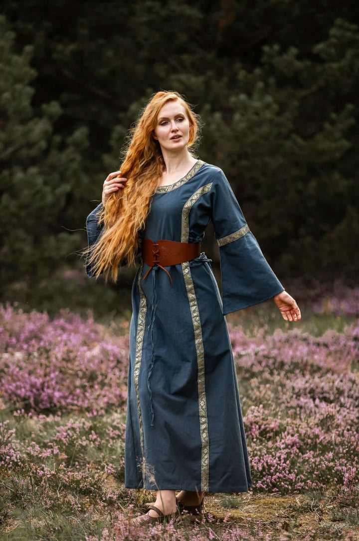 Vestido medieval mujer Azul