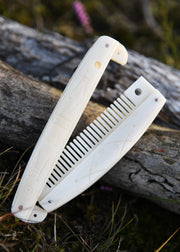 Peine medieval en hueso (12 cm.)