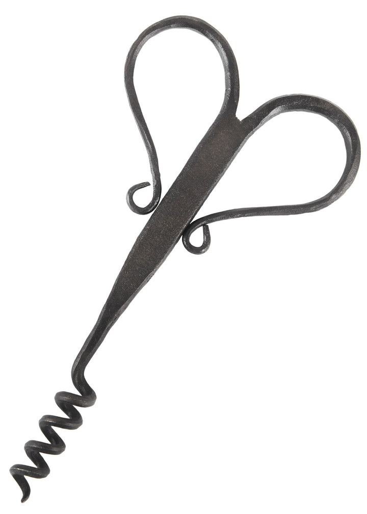 Sacacorchos medieval forjado a mano (16 cm.)