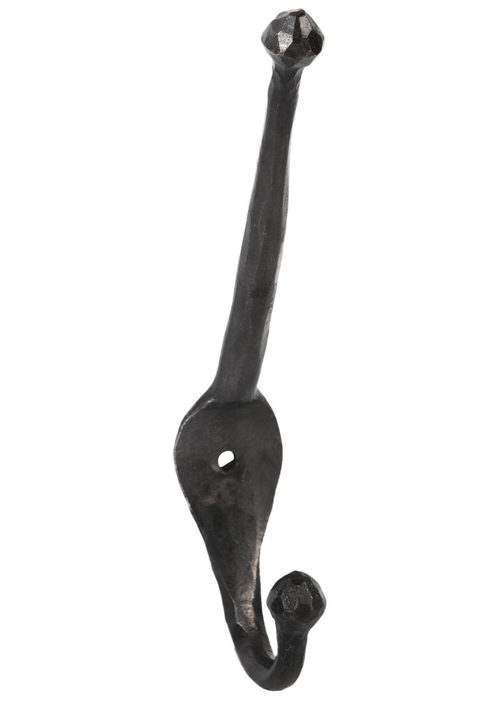 Gancho medieval de hierro forjado para abrigos (16 cm.)