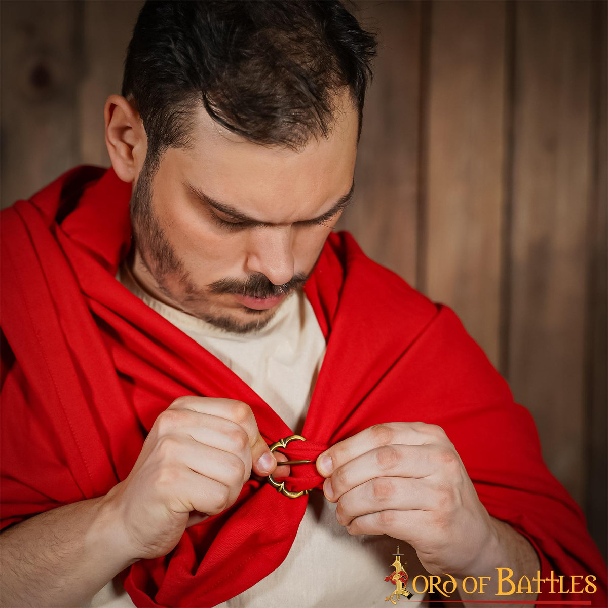 Broche medieval siglos XIII-XIV modelo anuar (4,4 cm.)