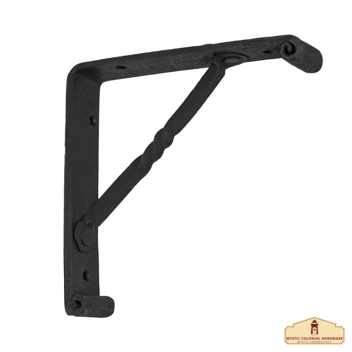 Soporte para estantería medieval en hierro forjado (16,5 cm.)