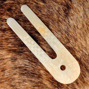Luceta Vikinga hecha en hueso (10x3,5 cm.)