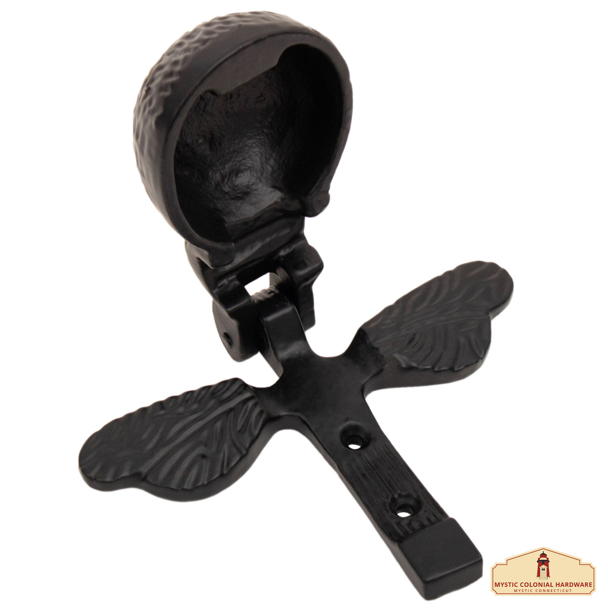Aldaba medieval de hierro fundido modelo Abejorro (10,3 cm.)