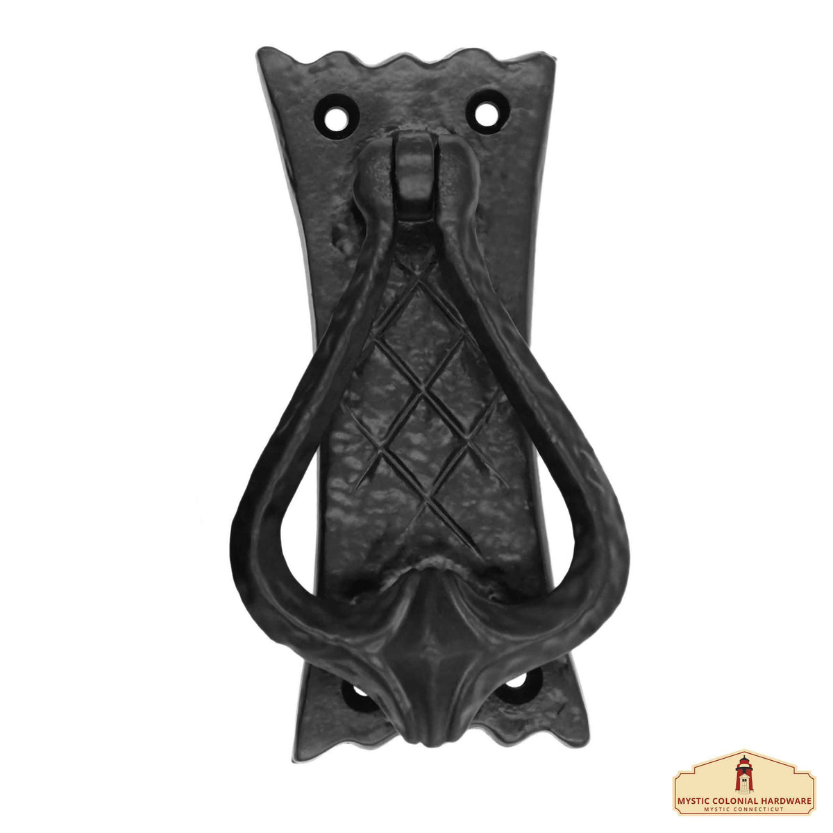 Aldaba medieval de hierro fundido modelo rústico ( 12 cm.)