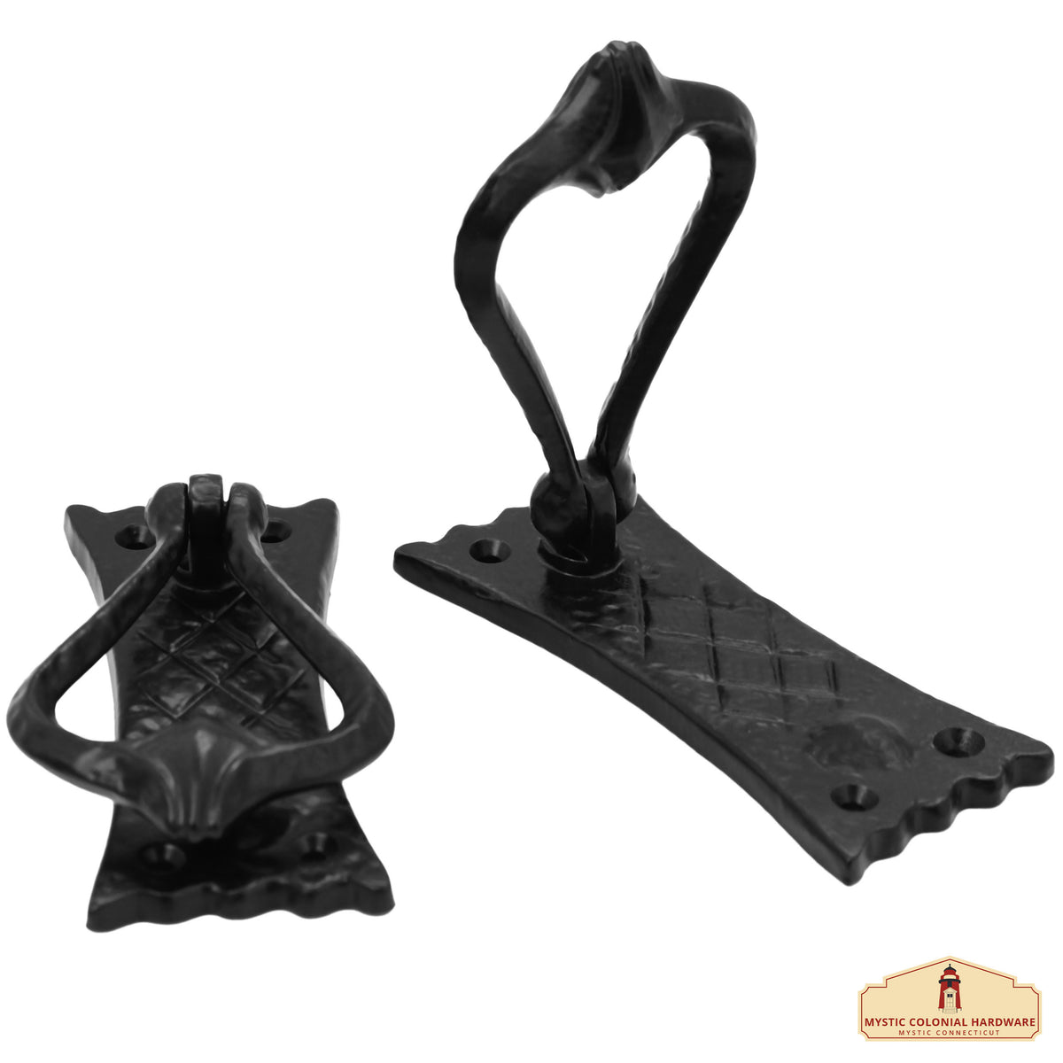 Aldaba medieval de hierro fundido modelo rústico ( 12 cm.)