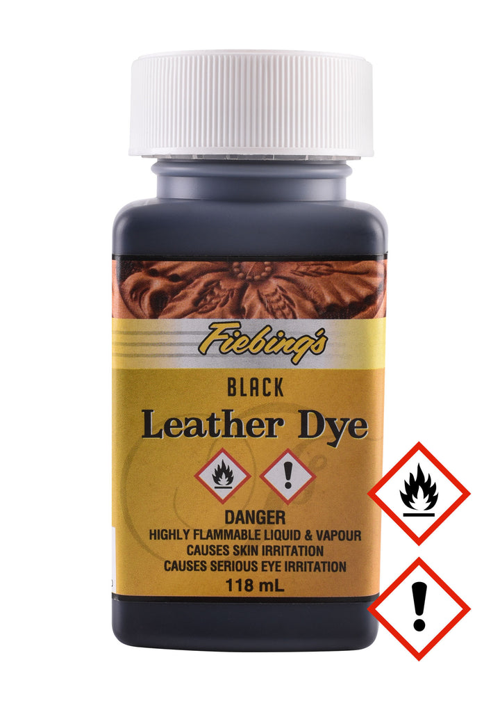 Bote de tinte negro para cuero (118 ml.)