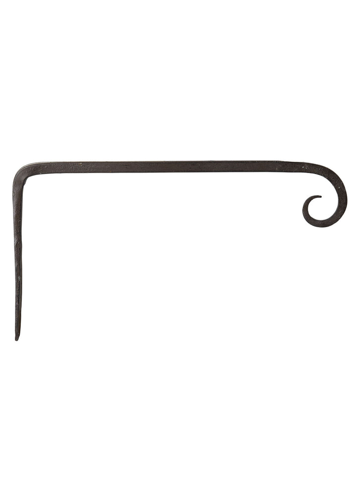 Soporte pared para colgar faroles en hierro forjado