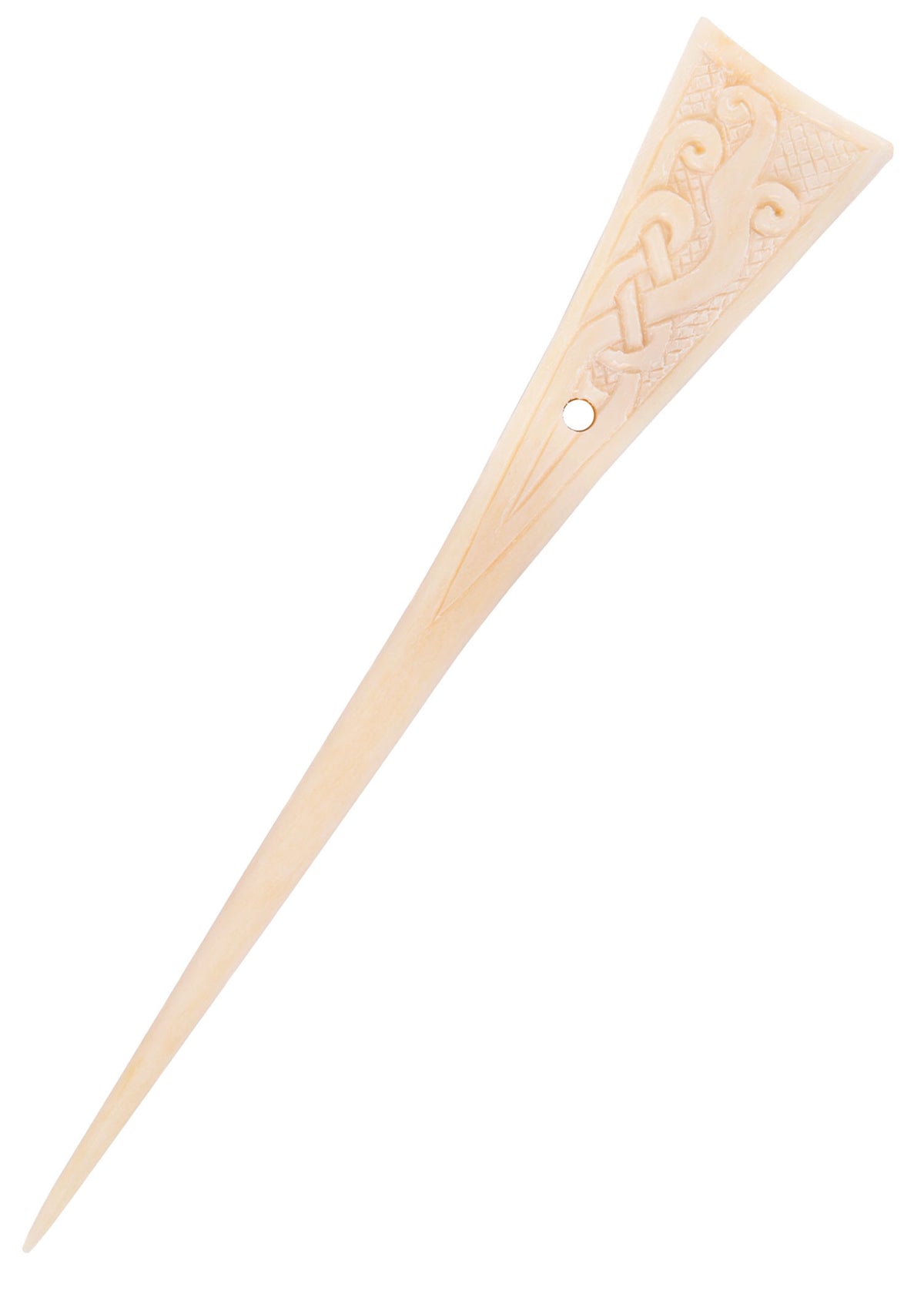 Horquilla vikinga de hueso Trondheim (16 cm.)