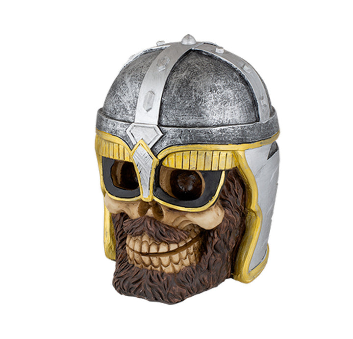 Figura en resina Calavera Vikinga (10 cm.)