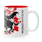 Pack Desayuno Espartano: Taza + Posavasos Guerrero Espartano