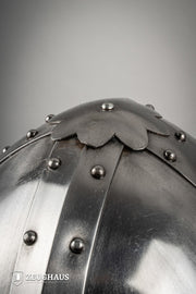 Casco Vikingo Spangenhelm, acero pulido (1,6 mm.)
