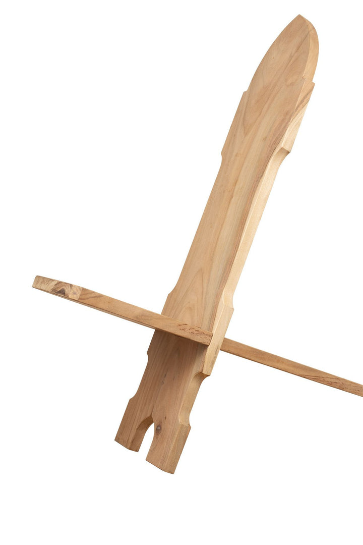 Silla medieval vikinga en madera modelo Egmont