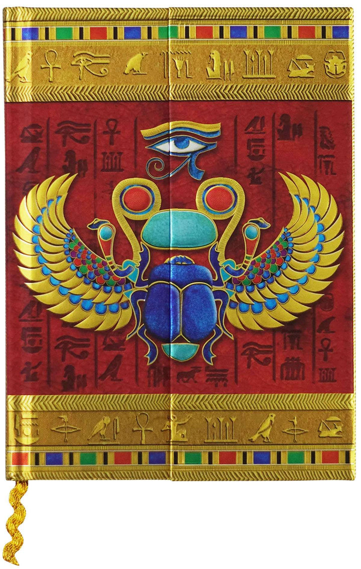 Diario con diseño Escarabajo Egipcio (144 páginas)