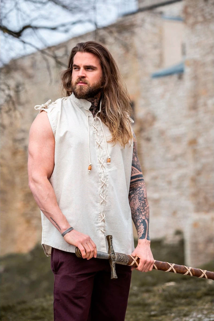 Camisa medieval Henn sin mangas
