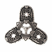 Broche Vikingo de trébol estilo Borre