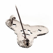 Broche Vikingo de trébol estilo Borre