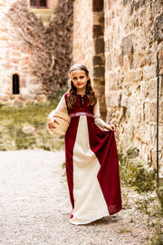 Vestido Piccola Donna bicolor