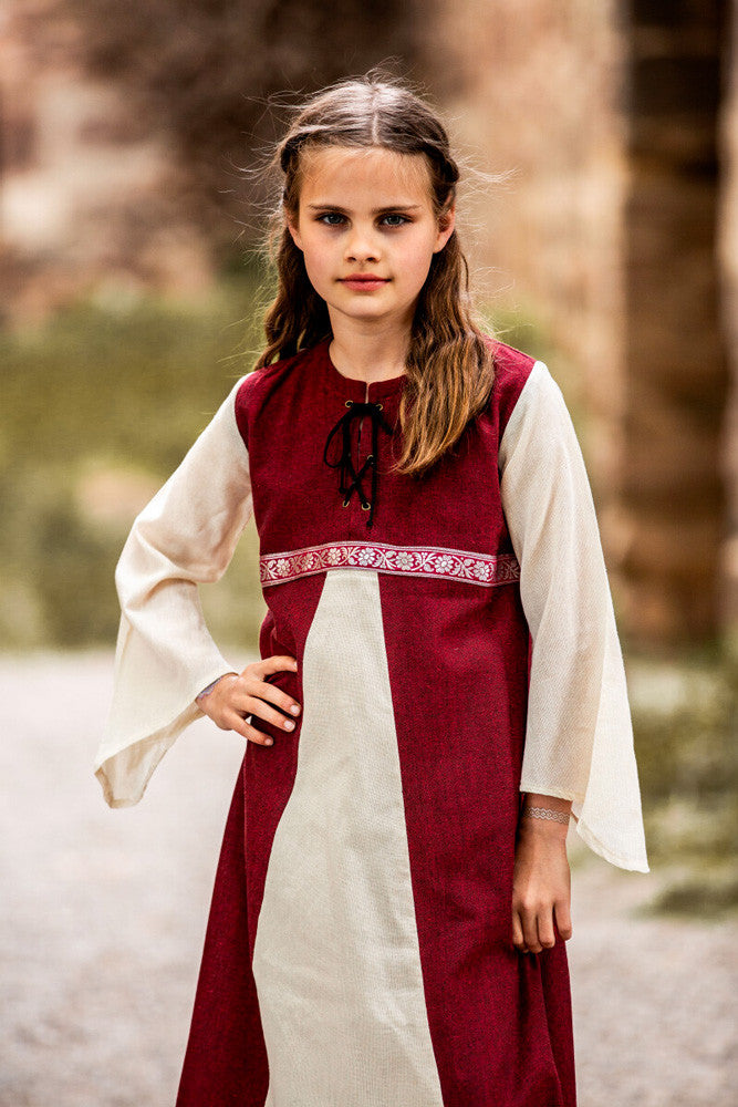 Vestido Piccola Donna bicolor