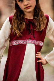 Vestido Piccola Donna bicolor