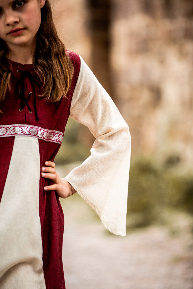 Vestido Piccola Donna bicolor