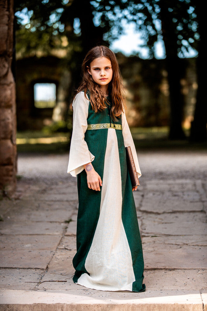 Vestido Piccola Donna bicolor