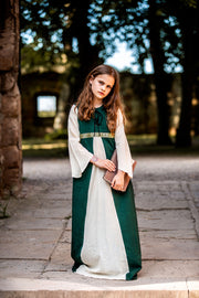 Vestido Piccola Donna bicolor