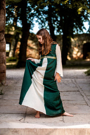 Vestido Piccola Donna bicolor