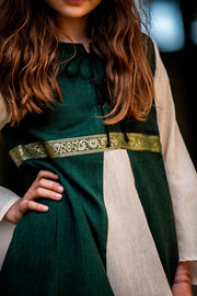 Vestido Piccola Donna bicolor