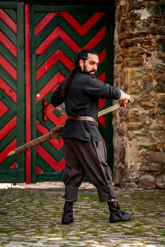 Pantalón Vikingo rodilla marrón