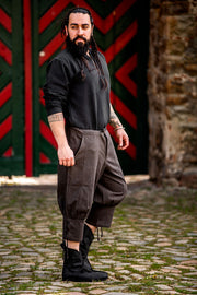Pantalón Vikingo rodilla marrón