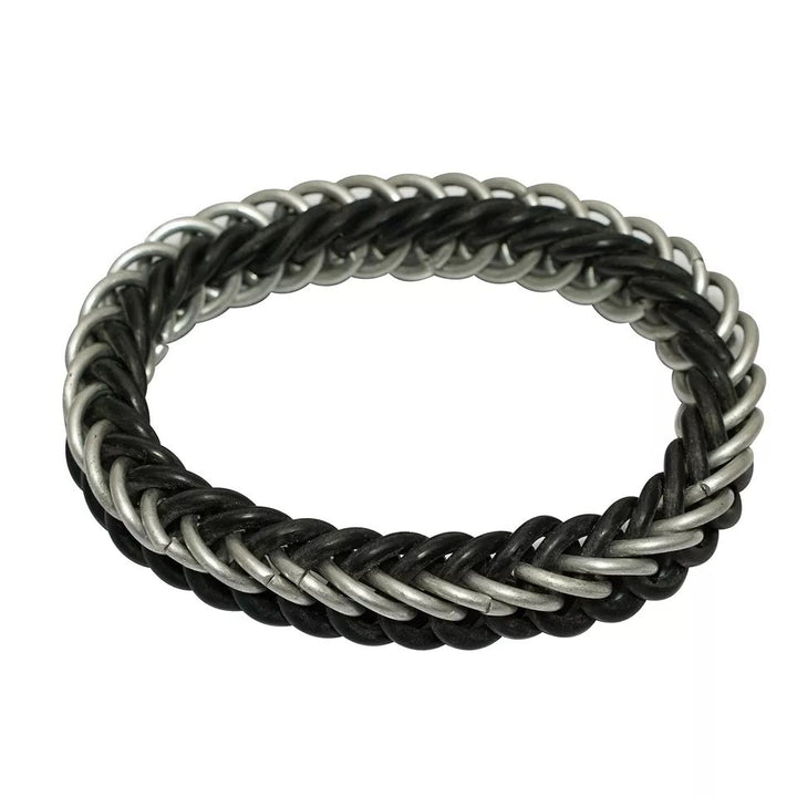 Pulsera elástica medieval cota de malla (10 mm.)